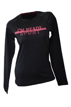 Bluza sport dama Serena, imprimeu Ready Bluza sport dama Serena, imprimeu Ready
