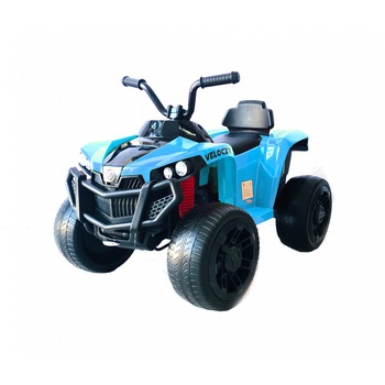Atv electric cu roti Eva si telecomanda Nichiduta Sport Blue Atv electric cu roti Eva si telecomanda Nichiduta Sport Blue