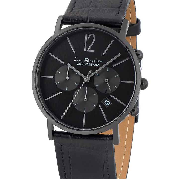 Jacques Lemans LP-123Q, Kvarc, 40mm, 5ATM Férfi karóra