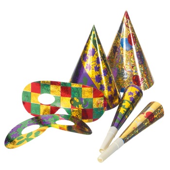 Party set culori metalice 18 piese Party set culori metalice 18 piese