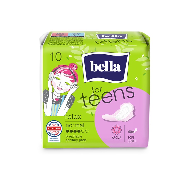 Дамски превръзки Bella For Teens, 10 бр
