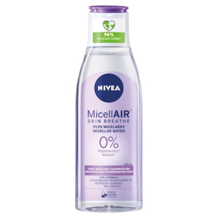 Nivea Sensitive 3w1 Płyn micelarny cera sucha i wrażliwa