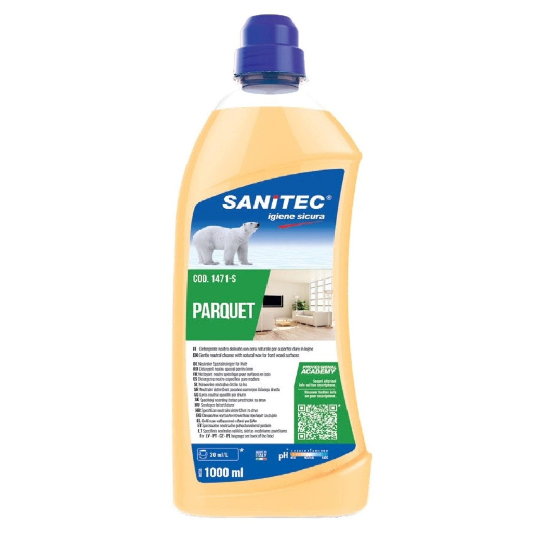 Detergent parchet 1000ml- Sanitec