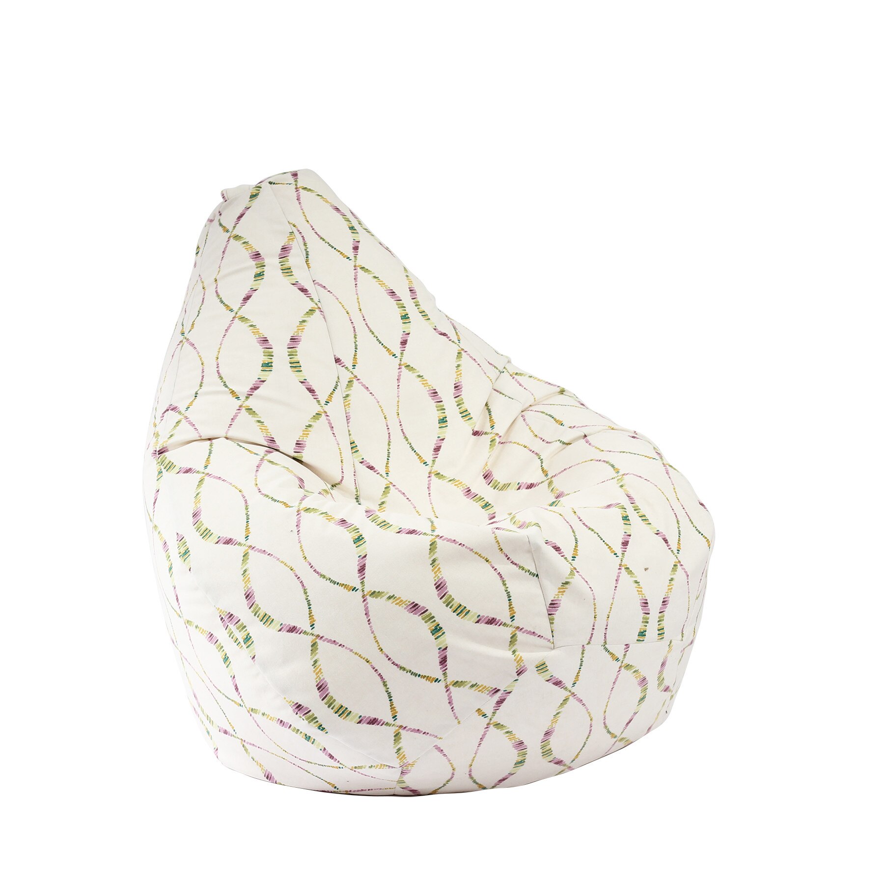 Fotoliu Pufrelax tip Sac Nirvana Hobbit Gama Premium Textil, 8 Simturi, husa detasabila, umplut cu perle polistiren