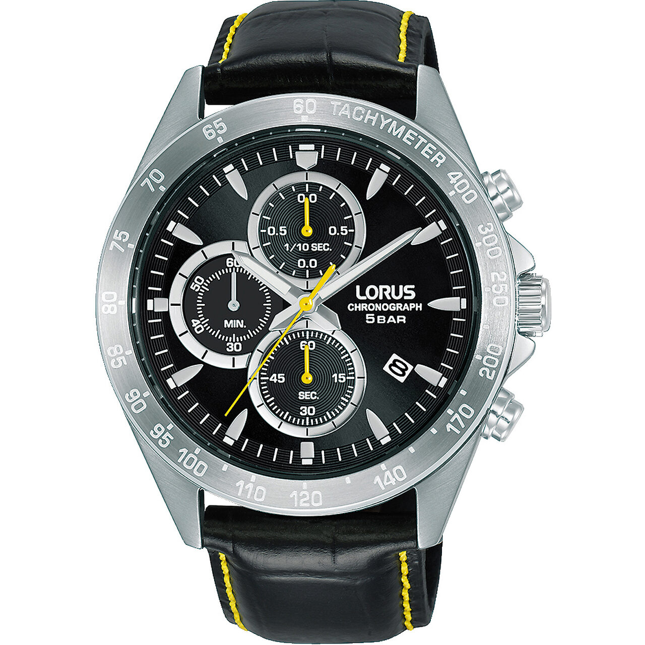 Ceas barbatesc Lorus RM373GX9, Quartz, 43mm, 5ATM, Argintiu