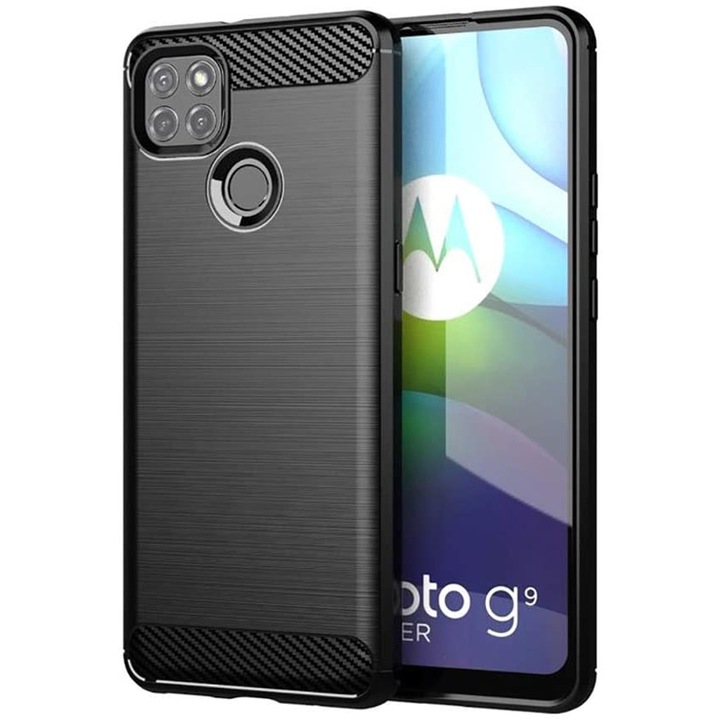 Капак за Motorola Moto G9 Power tpu carbon black
