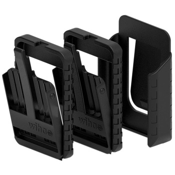 Cutie cu clema pentru curea pentru 12 biti izolati la 1000 V, WIHA slimBit box Cutie cu clema pentru curea pentru 12 biti izolati la 1000 V, WIHA slimBit box