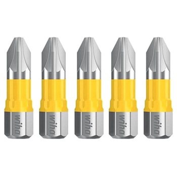 Set biti profesionali de impact, WIHA Y-Bit 120x, PZ1, 5 piese Set biti profesionali de impact, WIHA Y-Bit 120x, PZ1, 5 piese