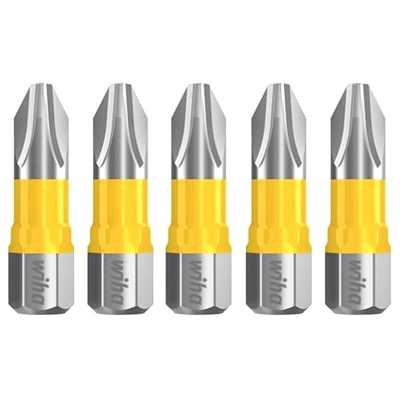 Set biti profesionali de impact, WIHA Y-Bit 120x, PH1, 5 piese