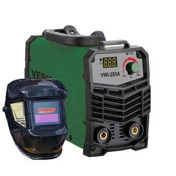 Invertor de sudura MMA VMI-285A, 285 A, AKT cu masca de sudura heliomata Invertor de sudura MMA VMI-285A, 285 A, AKT cu masca de sudura heliomata
