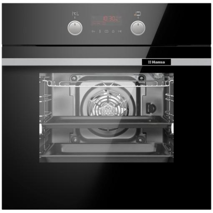 Cuptor incorporabil Hotpoint Ariston FA3 841 H IX/HA, Multifunctional, Curatare hidrolitica, Timer, LED, 71 l, Clasa A+, Inox