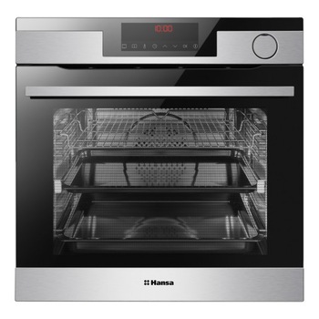 Cuptor incorporabil Hansa X-Type BOEIS699920, Electric, 77 l, 60 cm, 11 functii, Steam Cleaning, Inox Cuptor incorporabil Hansa X-Type BOEIS699920, Electric, 77 l, 60 cm, 11 functii, Steam Cleaning, Inox