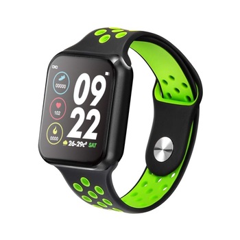 Ceas Smartwatch Techstar® F8, 1.30 inch IPS, Bluetooth 4.0, Monitorizare Puls, Tensiune, Alerte Sedentarism, Hidratare, Verde Ceas Smartwatch Techstar® F8, 1.30 inch IPS, Bluetooth 4.0, Monitorizare Puls, Tensiune, Alerte Sedentarism, Hidratare, Verde