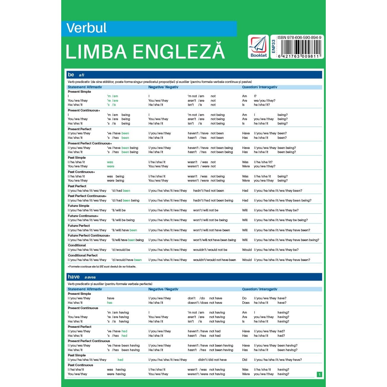 Pliant Verbul in limba engleza