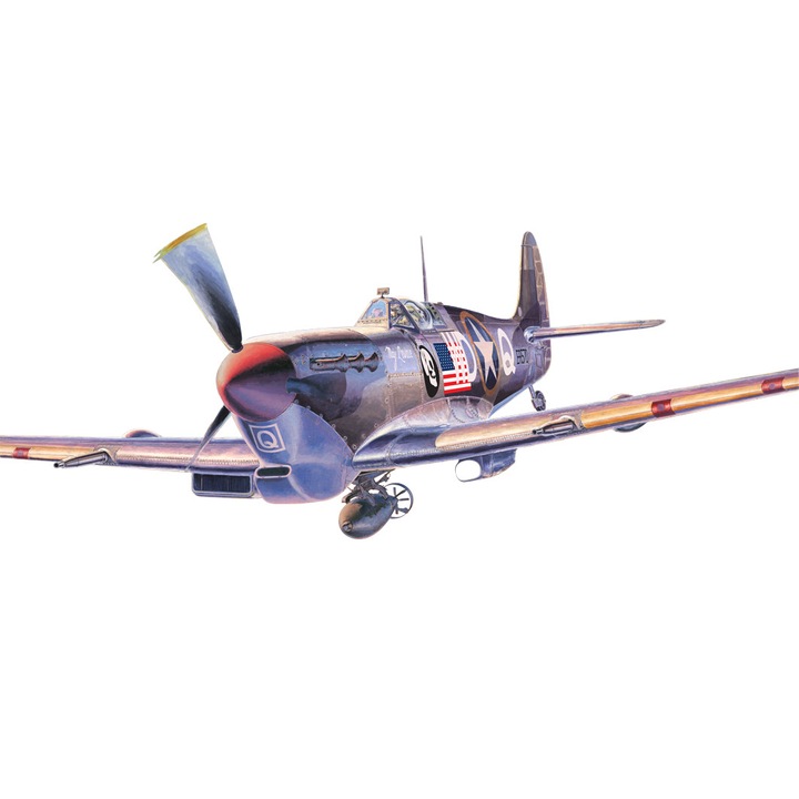 MisterCraft Spitfire Mk.Vb/trop MCR D192 repülő modell, 1:72 méretarány