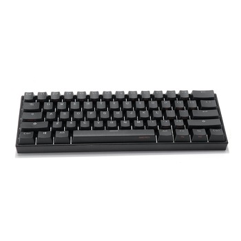 Tastatura gaming Anne Pro 2, 61 de taste, 60% NKRO, Bluetooth 4.0, Iluminare RGB, Type-C, Switch Brown, Negru Tastatura gaming Anne Pro 2, 61 de taste, 60% NKRO, Bluetooth 4.0, Iluminare RGB, Type-C, Switch Brown, Negru