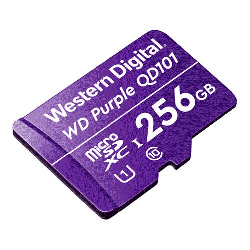 Card MicroSD 256GB seria Purple Ultra Endurance - Western Digital WDD256G1P0C