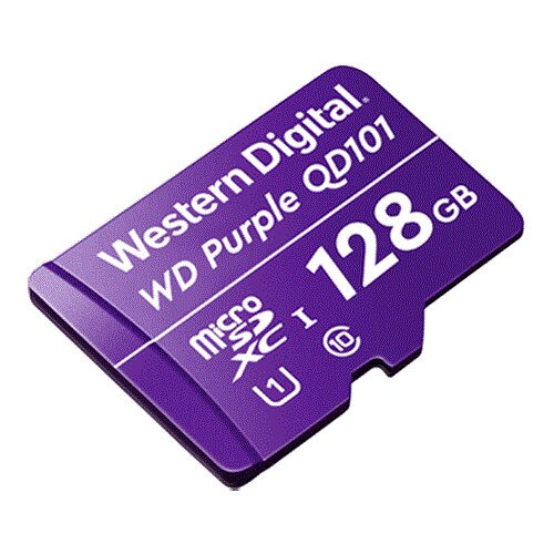 Card MicroSD 128GB seria Purple Ultra Endurance - Western Digital WDD128G1P0C