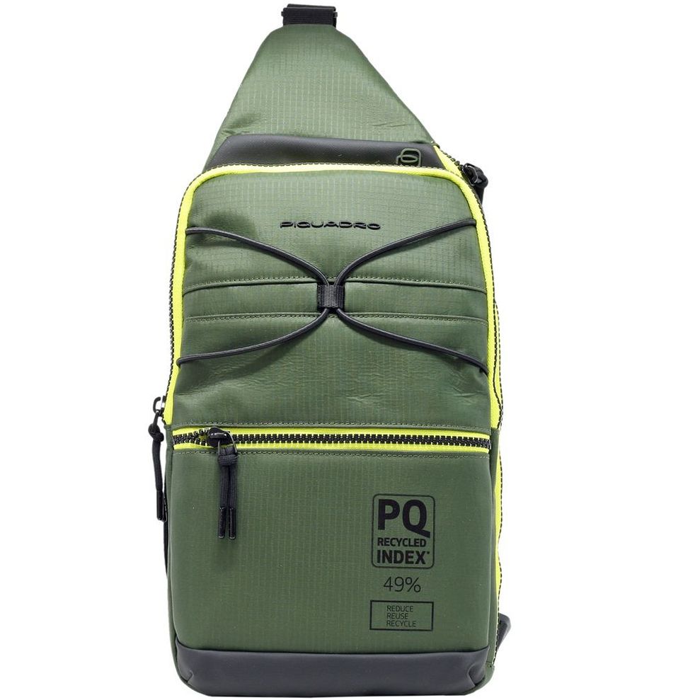 Rucsac cu o singura curea, sistem RFID, CA5379S114/VE, verde