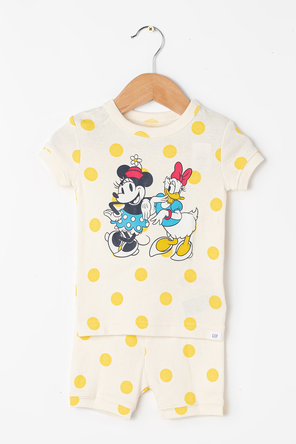 GAP, Pijama cu imprimeu Disney, Alb