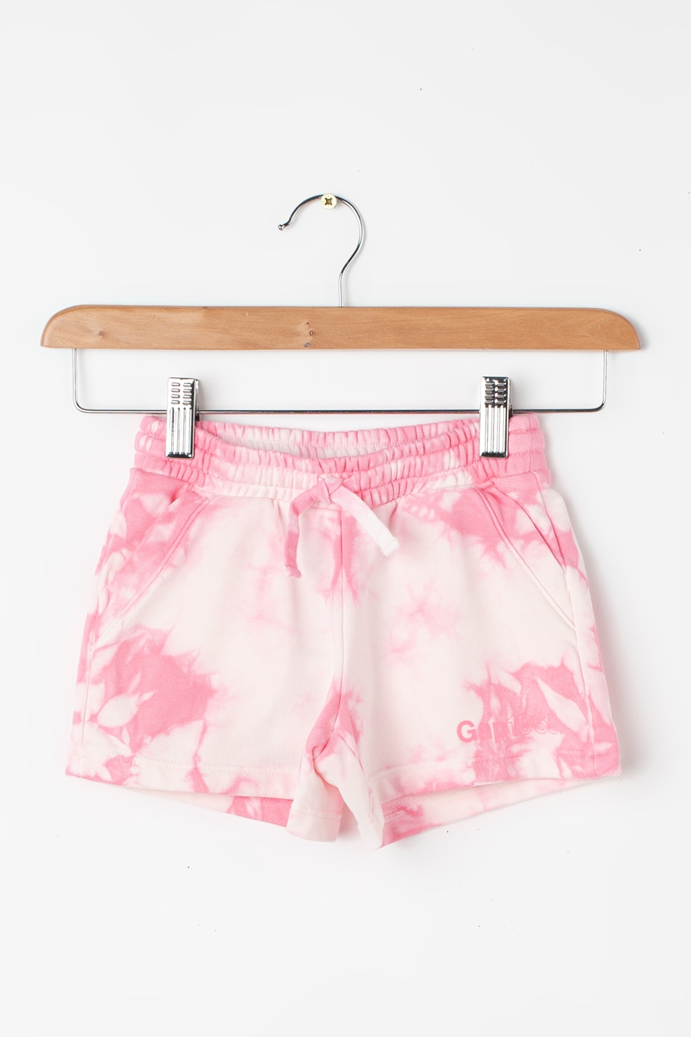 GAP, Pantaloni scurti cu model tie dye, Roz pal