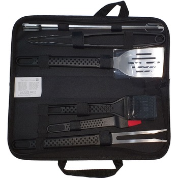 Set accesorii pentru gratar, Tarrington House, 9 piese + geanta Set accesorii pentru gratar, Tarrington House, 9 piese + geanta