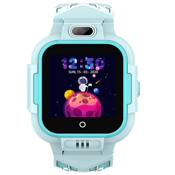 Ceas smartwatch GPS copii Techone™ KT16 4G, 1.4 inch IPS, apel video, camera ultrapixel, Wi-Fi, rezistent la apa IP67, telefon, bluetooth, SOS, touchscreen, monitorizare spion, Albastru Ceas smartwatch GPS copii Techone™ KT16 4G, 1.4 inch IPS, apel video, camera ultrapixel, Wi-Fi, rezistent la apa IP67, telefon, bluetooth, SOS, touchscreen, monitorizare spion, Albastru