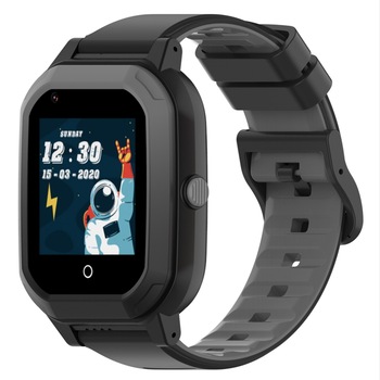 Ceas smartwatch GPS copii Techone™ KT20 4G, 1.4 inch OGS, apel video, camera ultrapixel, Wi-Fi, rezistent la apa IP67, telefon, bluetooth, SOS, touchscreen, monitorizare spion, carcasa detasabila, Negru Ceas smartwatch GPS copii Techone™ KT20 4G, 1.4 inch OGS, apel video, camera ultrapixel, Wi-Fi, rezistent la apa IP67, telefon, bluetooth, SOS, touchscreen, monitorizare spion, carcasa detasabila, Negru
