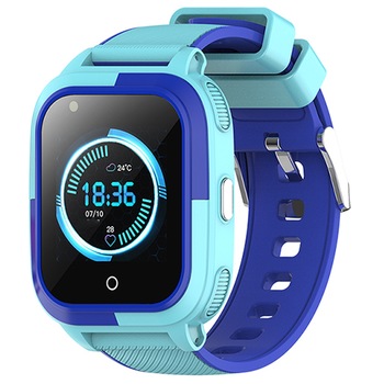 Ceas smartwatch GPS copii Techone™ TKY T58 4G, 1.4 inch, apel video, camera HD, Android, buton SOS, bluetooth, wifi, rezistent la apa, blocare apel, monitorizare spion, albastru Ceas smartwatch GPS copii Techone™ TKY T58 4G, 1.4 inch, apel video, camera HD, Android, buton SOS, bluetooth, wifi, rezistent la apa, blocare apel, monitorizare spion, albastru