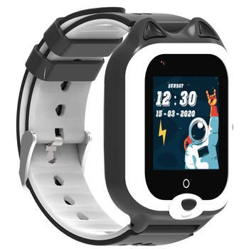 Ceas smartwatch GPS copii Techone™ KT22 4G, 1.4 inch OGS, apel video, camera ultrapixel, Wi-Fi, rezistent la apa IP67, telefon, bluetooth, SOS, touchscreen, monitorizare spion, carcasa detasabila, Negru Ceas smartwatch GPS copii Techone™ KT22 4G, 1.4 inch OGS, apel video, camera ultrapixel, Wi-Fi, rezistent la apa IP67, telefon, bluetooth, SOS, touchscreen, monitorizare spion, carcasa detasabila, Negru