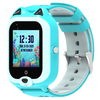 Ceas smartwatch GPS copii Techone™ KT22 4G, 1.4 inch OGS, apel video, camera ultrapixel, Wi-Fi, rezistent la apa IP67, telefon, bluetooth, SOS, touchscreen, monitorizare spion, carcasa detasabila, Albastru Ceas smartwatch GPS copii Techone™ KT22 4G, 1.4 inch OGS, apel video, camera ultrapixel, Wi-Fi, rezistent la apa IP67, telefon, bluetooth, SOS, touchscreen, monitorizare spion, carcasa detasabila, Albastru