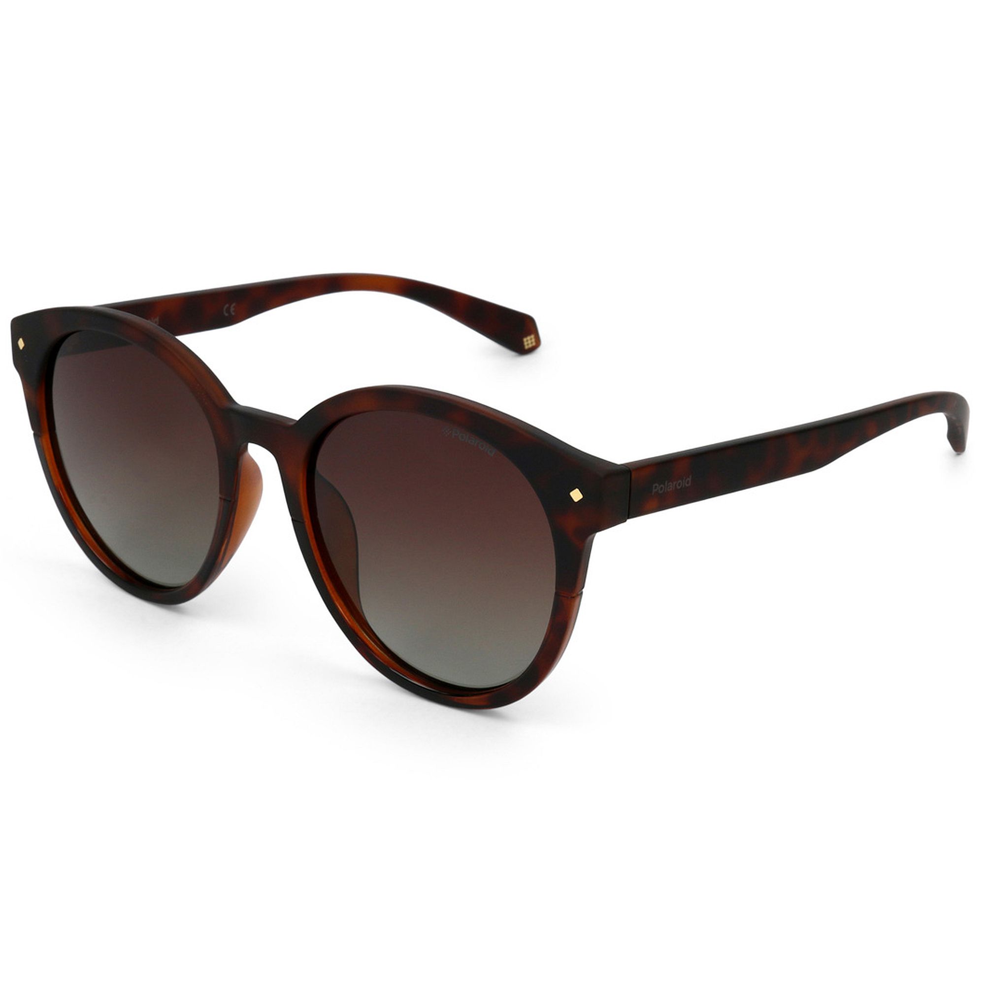 Ochelari de soare dama Polaroid Butterfly Havana/Brown Degrade Polarized PLD6043/F/S 086/LA