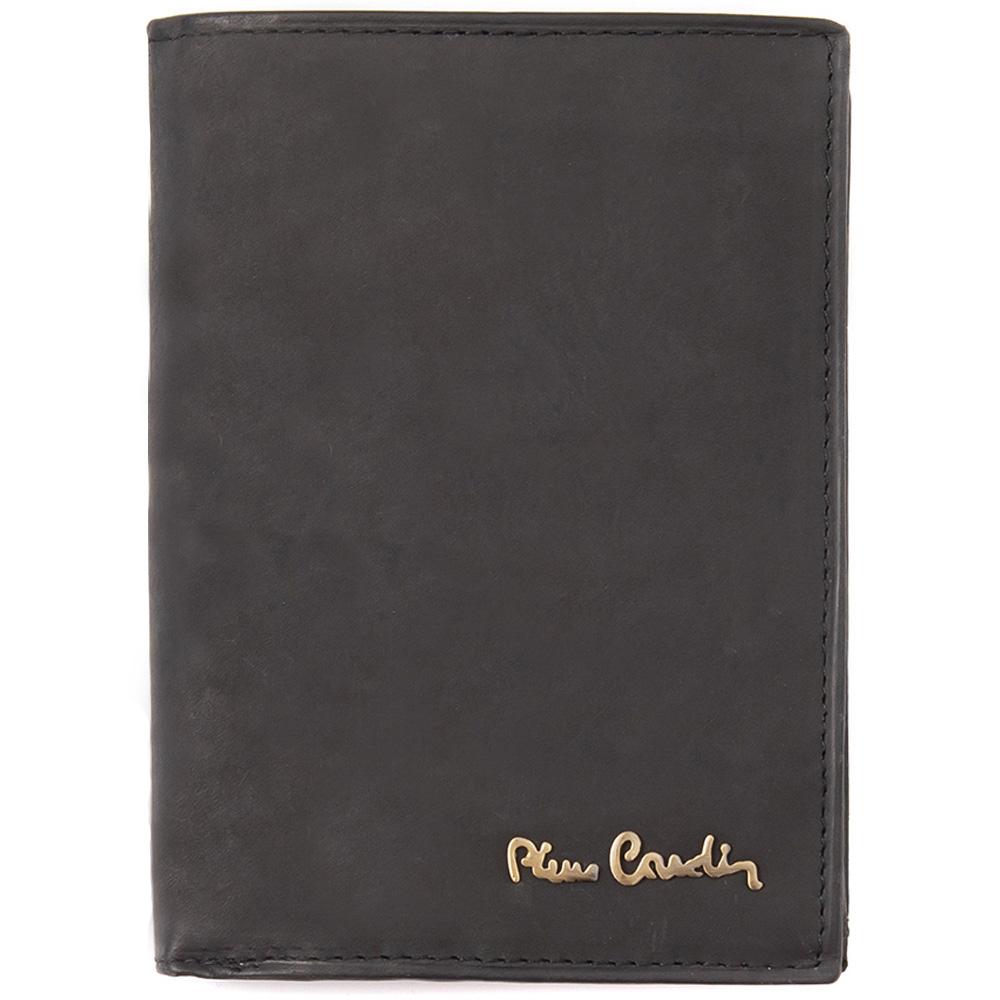 Portofel barbati din piele naturala Pierre Cardin GPB044, Negru