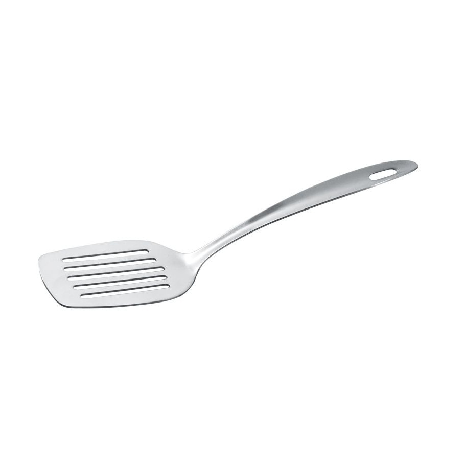 Spatula cu fante Elekom, Inox, Argintiu, 330 mm