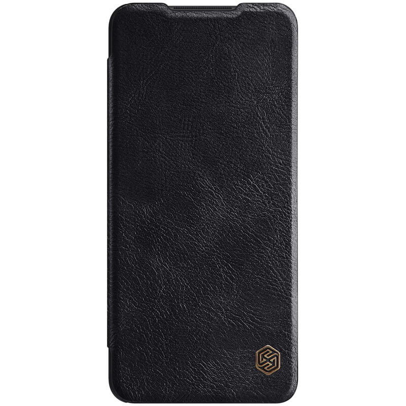 Husa Nillkin Qin Leather compatibila cu Samsung Galaxy A12 (2020/2021) / Galaxy M12 Black