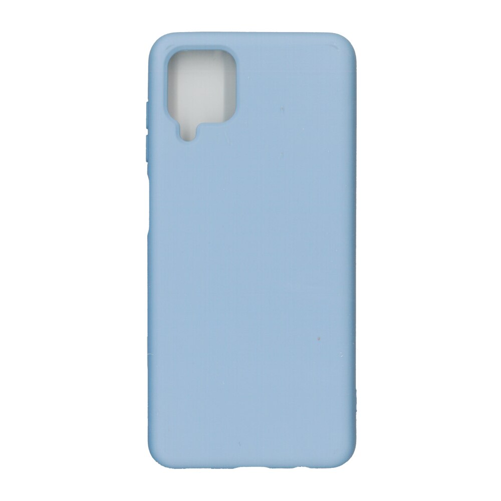 Husa Liquid din silicon mat pentru Samsung Galaxy A12, blue