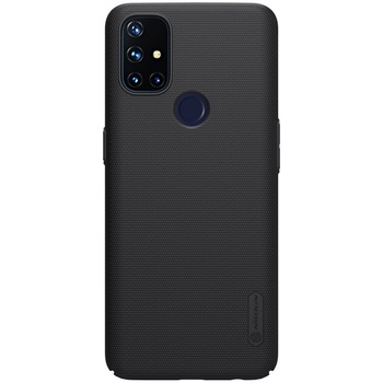 Husa protectie spate din plastic texturat negru, pentru OnePlus Nord N10 (5G)- Nillkin Frosted Shield Husa protectie spate din plastic texturat negru, pentru OnePlus Nord N10 (5G)- Nillkin Frosted Shield