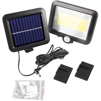 Lampa solara, Zola®, impermeabila, senzor de miscare, 100 leduri Lampa solara, Zola®, impermeabila, senzor de miscare, 100 leduri