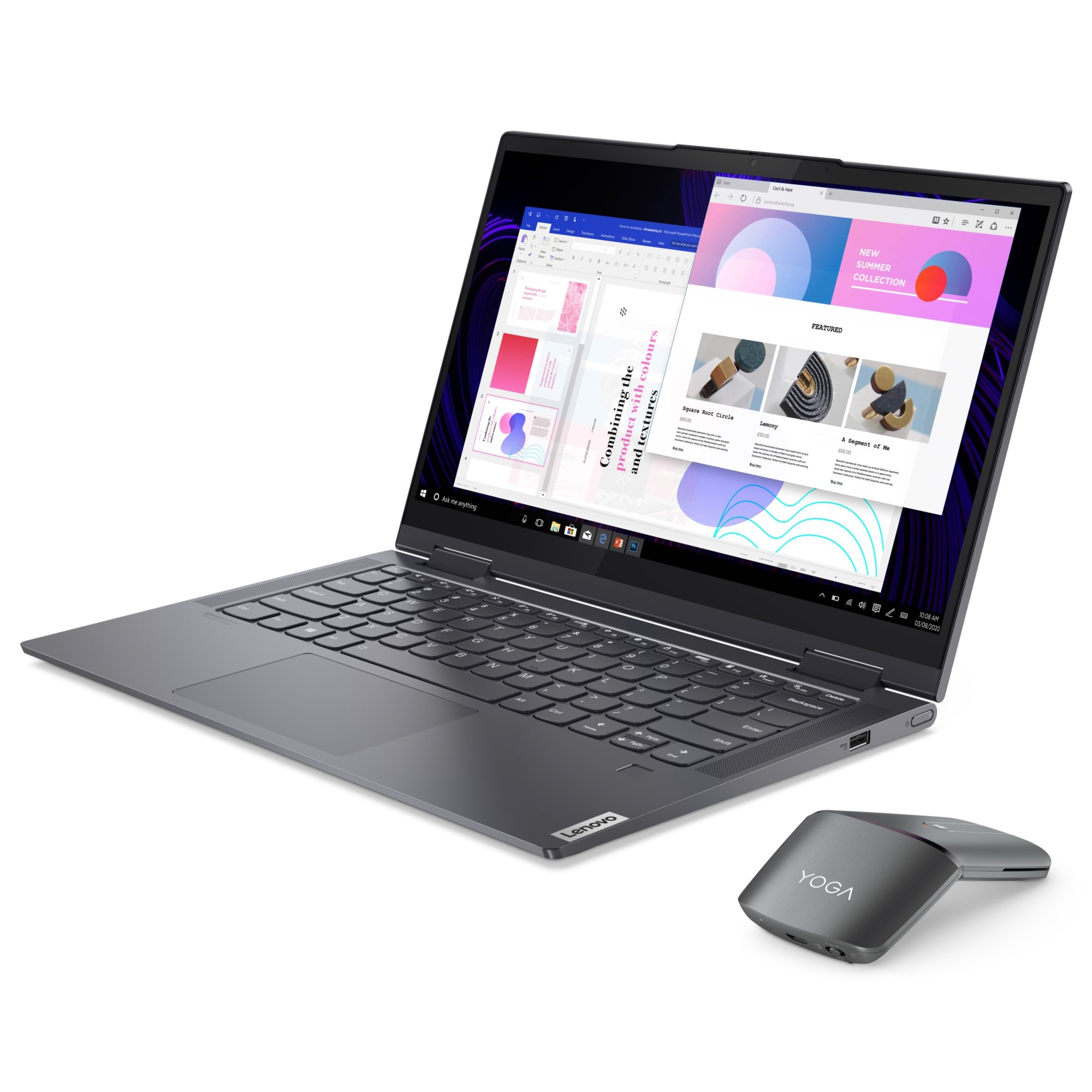 Лаптоп Lenovo Yoga 14ACN6 с AMD Ryzen 5800U 16M