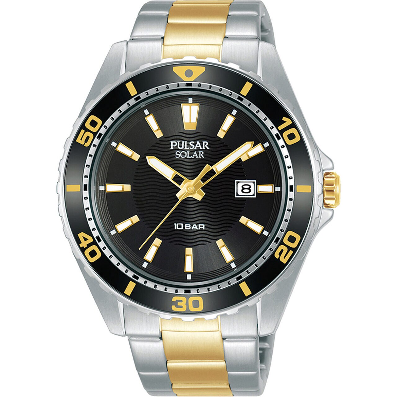Ceas barbatesc Pulsar PX3243X1, Quartz, 44mm, 10ATM, Argintiu