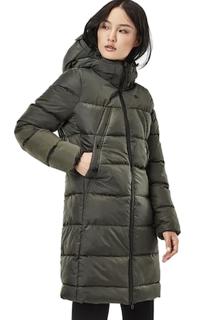 G-Star Raw Whistler Hooded Slim Hedley Jacket Pour Femmes - Veste à Capuche