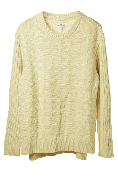 Gant Rugger krémszínű kötött pulóver – XL