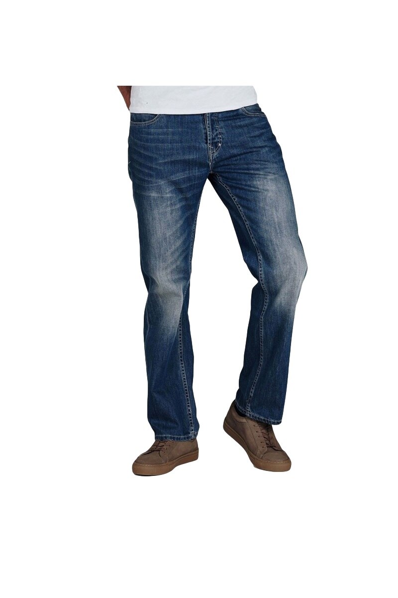 Blugi pentru barbati, Firetrap, Rom light, Denim, Albastru inchis, W38 / L32 US