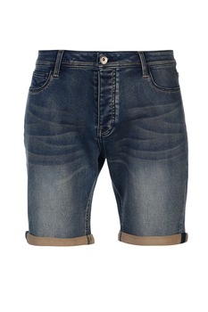 Pantaloni scurti Firetrap Stech SH, Denim, Albastru inchis, S Pantaloni scurti Firetrap Stech SH, Denim, Albastru inchis, S