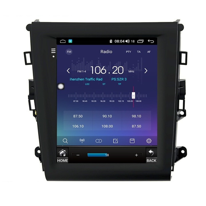 Мултимедия с навигация ZT, за Ford Mondeo, Android,, 4 + 2 + 32, 9707