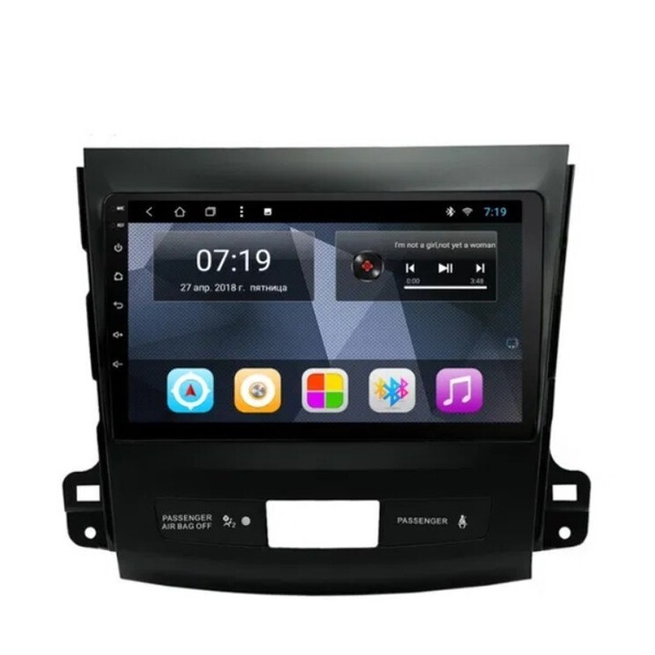 Multimédia navigációval ZT, Mitsubishi Outlander, Peugeot 4007, Citroen C-Croser, Android 10, 8+2+32