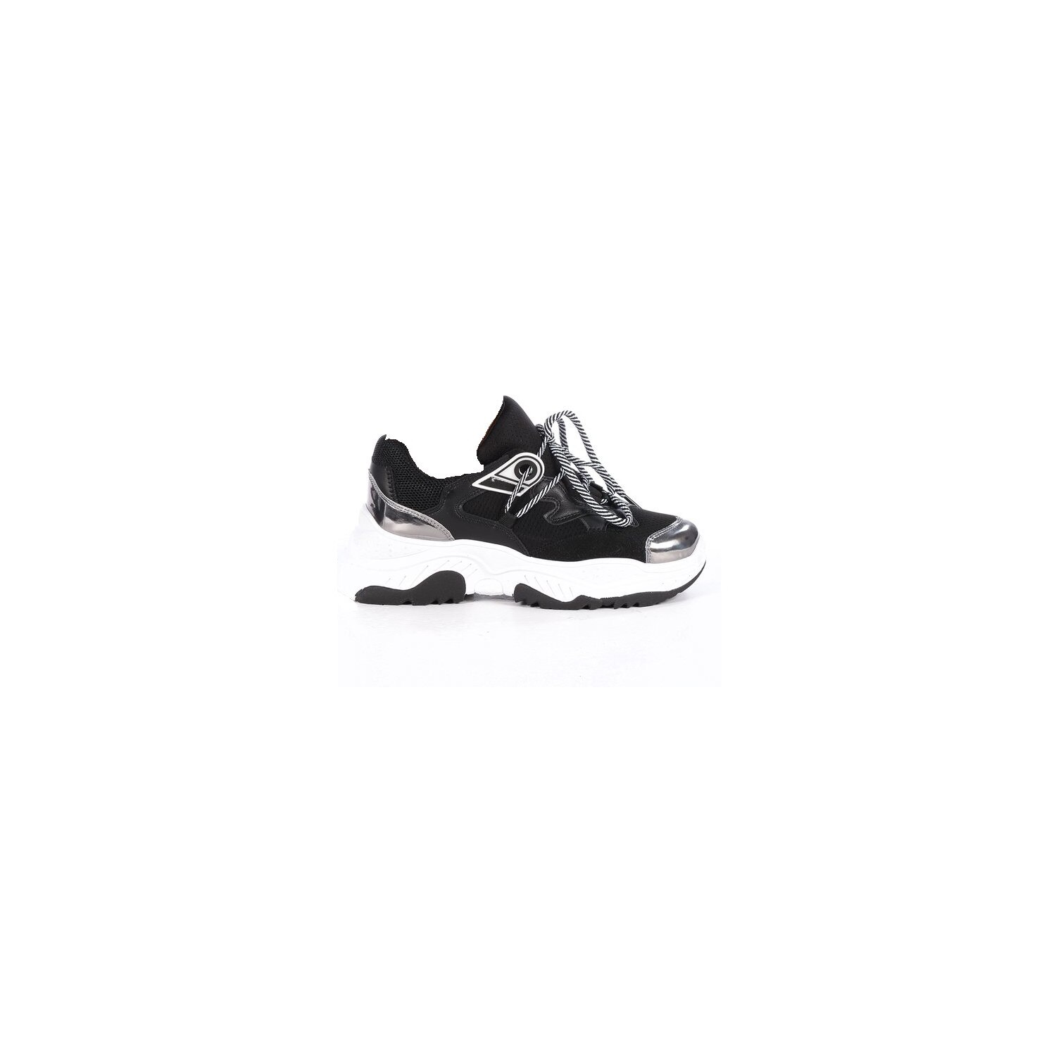Pantofi sport dama Cleopatra roz, Negru