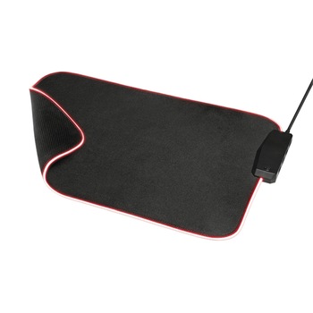 Mouse pad pentru gaming Trust, RGB, LED, 4 porturi USB, Negru Mouse pad pentru gaming Trust, RGB, LED, 4 porturi USB, Negru