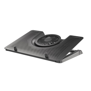 Cooler Genesis, Iluminare LED, Suport telefon, 15.6-17.3 Cooler Genesis, Iluminare LED, Suport telefon, 15.6-17.3