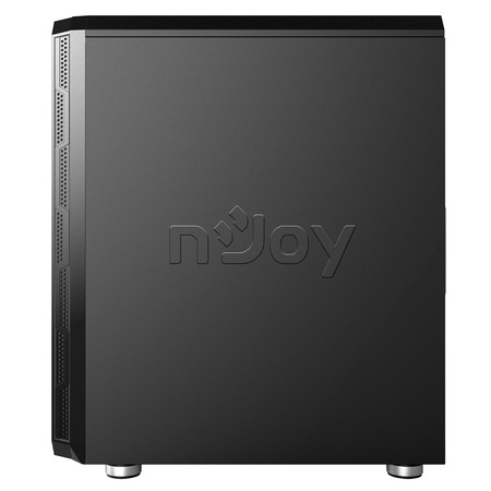 Carcasa nJoy Acrux, Middle Tower, ATX, fara sursa, Black
